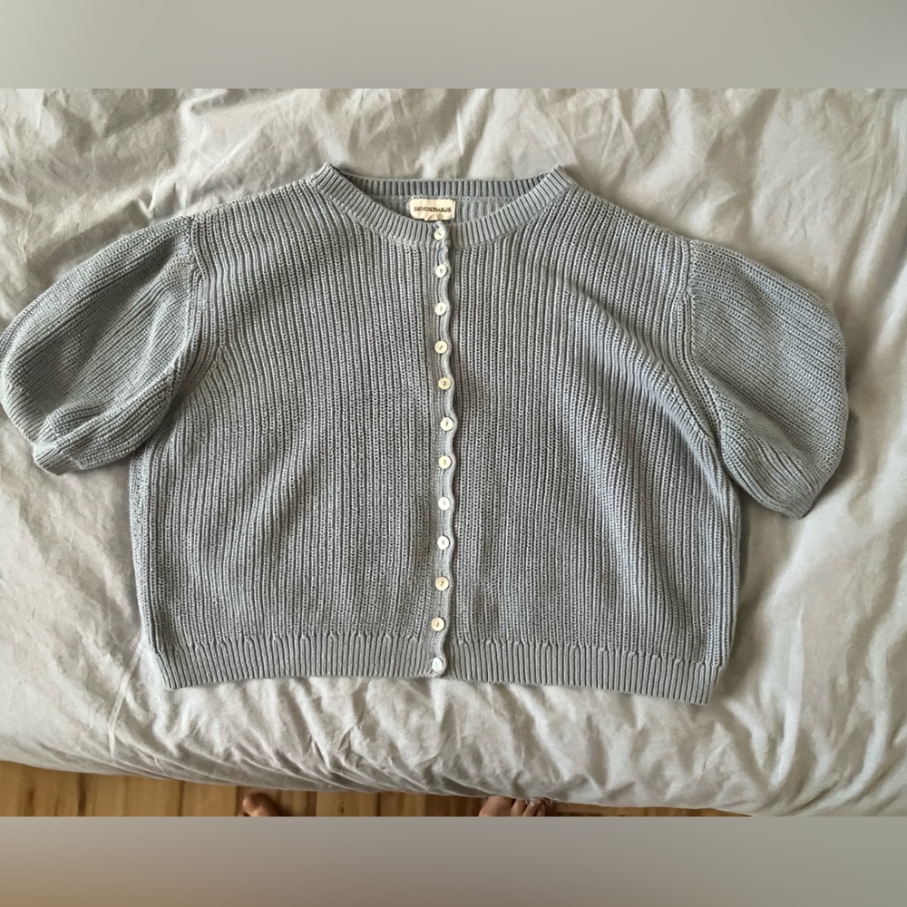 Sondehaus Costal Cardigan Light Blue